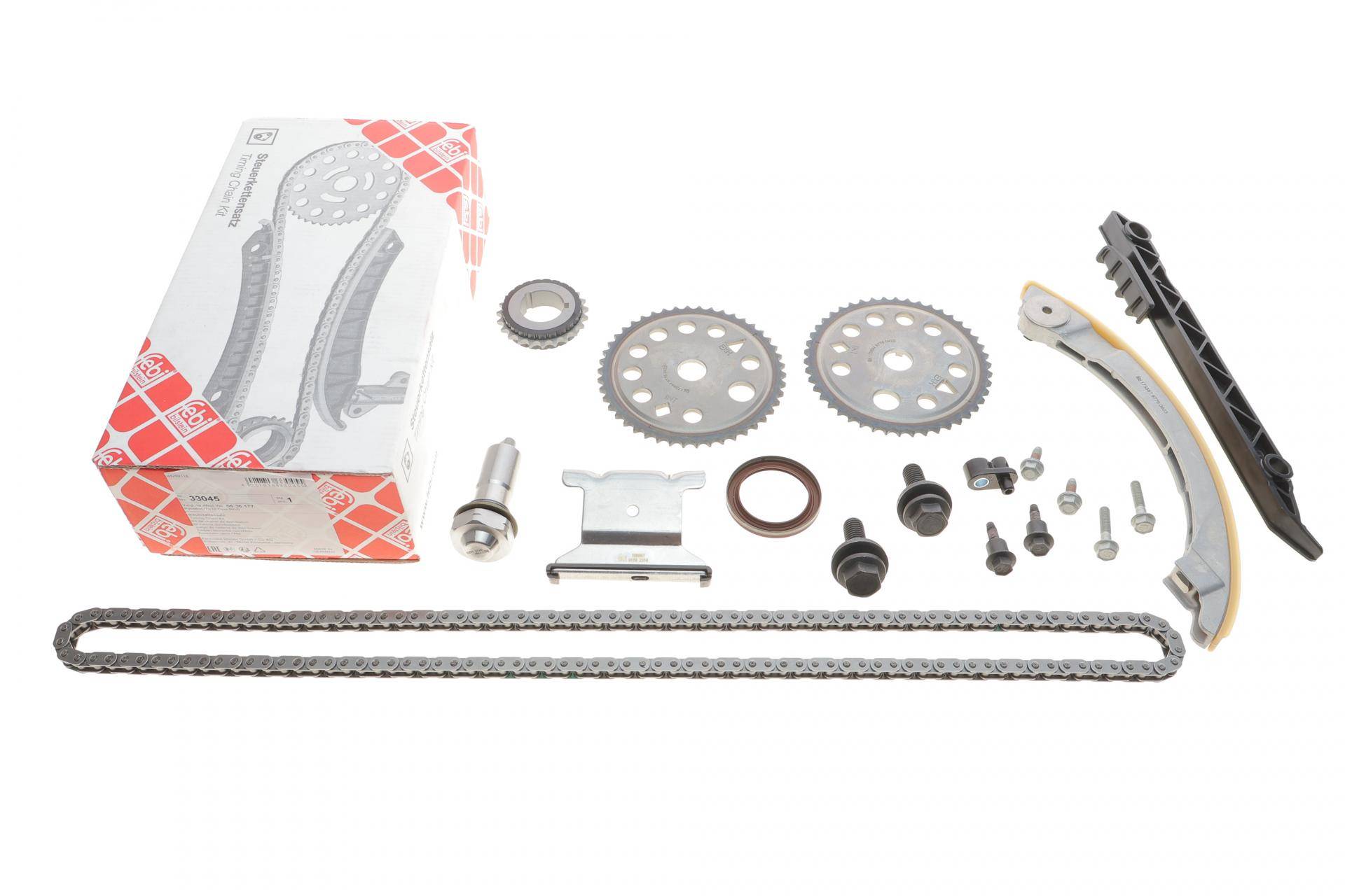Комплект ланцюга ГРМ Opel Vectra B/C/Astra G 2.2 01- (z=148) (Симплекс)
