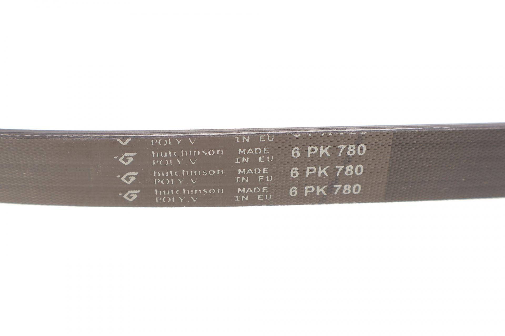 Ремінь генератора Citroen C4/Peugeot 307 1.6HDi 04- (6PK780)