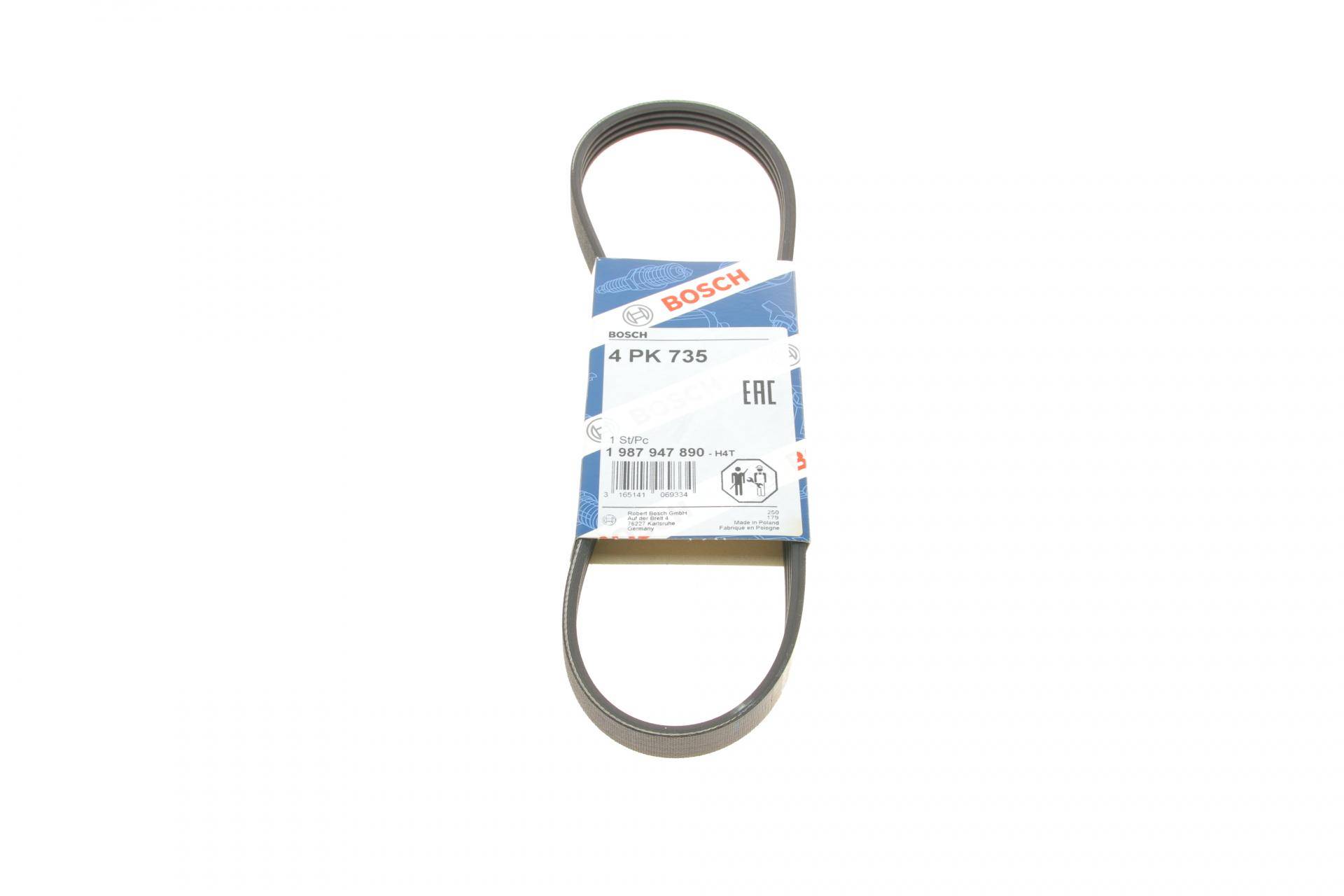 Ремінь генератора Ford Transit 2.0 TDCI 00-06 (4PK735)