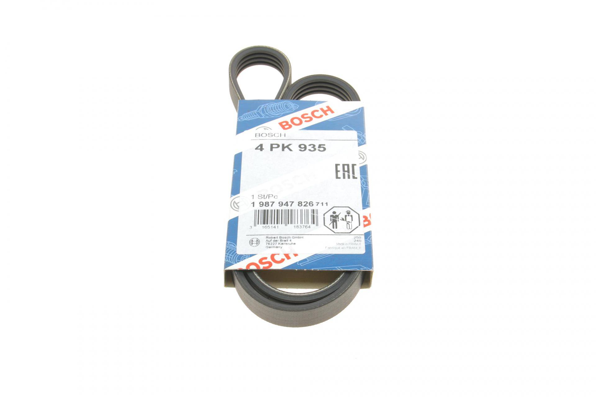 Ремінь генератора Mitsubishi Galant 1.8/2.0 87-03/Toyota Hilux 2.4 97-05 (4PK935)