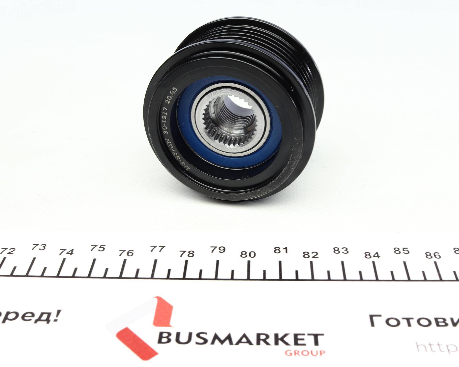 Шків генератора VW T5/T6 2.0TSI, 110/150kw 11-, 6PK