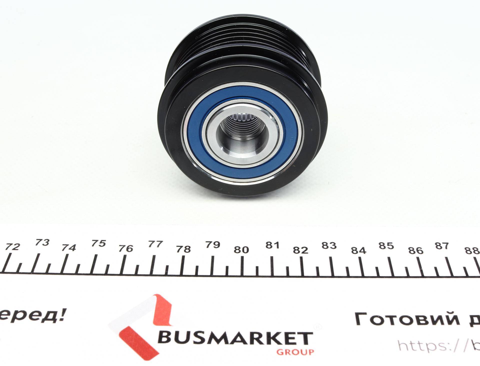 Шків генератора VW T5/T6 2.0TSI, 110/150kw 11-, 6PK