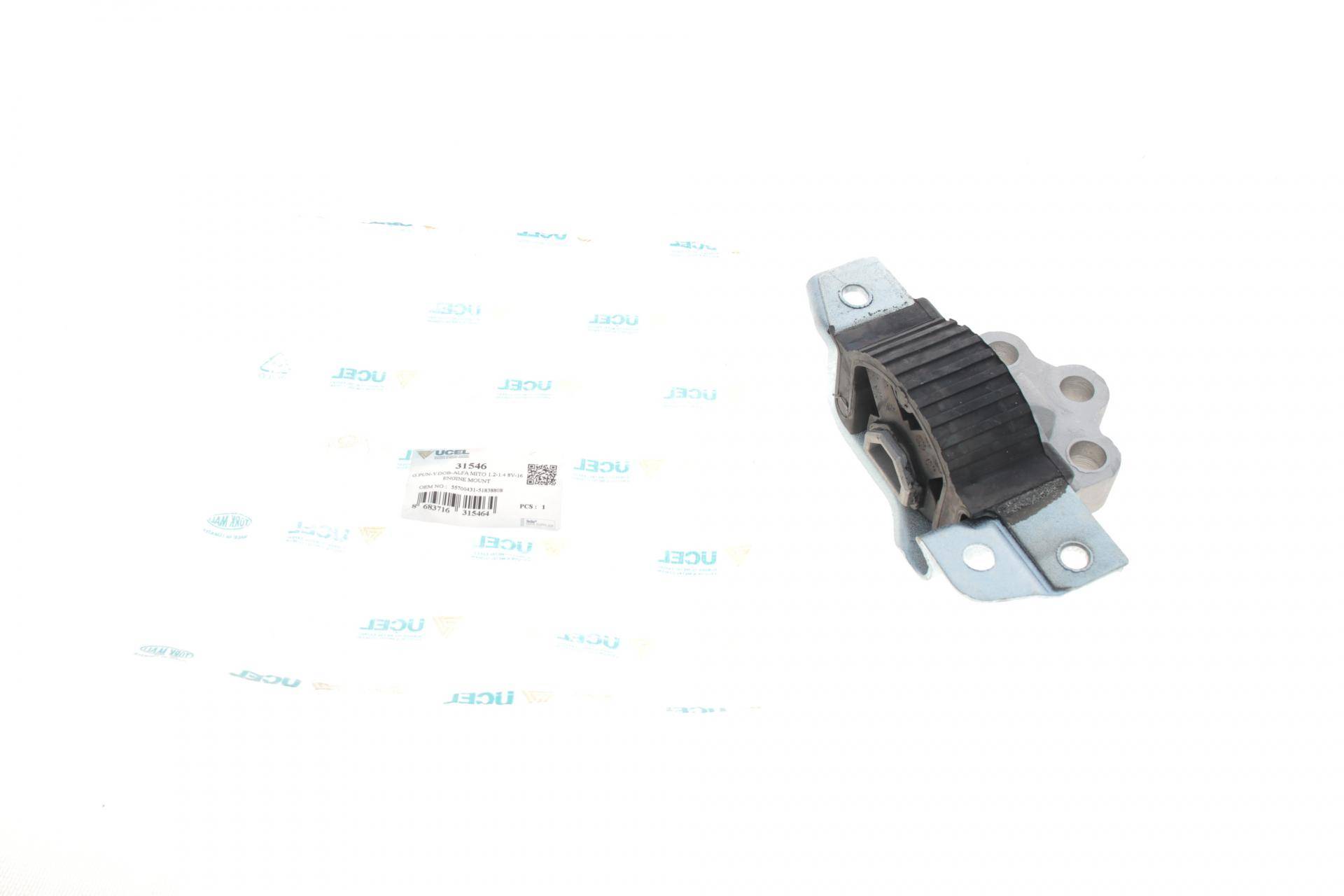 Подушка двигуна (задня) Fiat Punto 1.2-1.4 05-