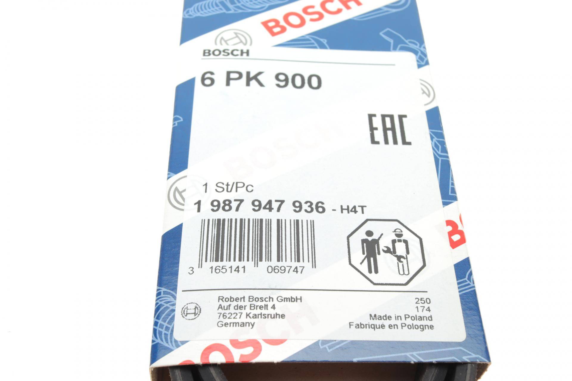 Ремінь генератора VW Caddy/Golf/Skoda Octavia 1.6/2.0 04-15/Fiat Ducato 2.5TDI 94-02/Scudo 1.6 96-06