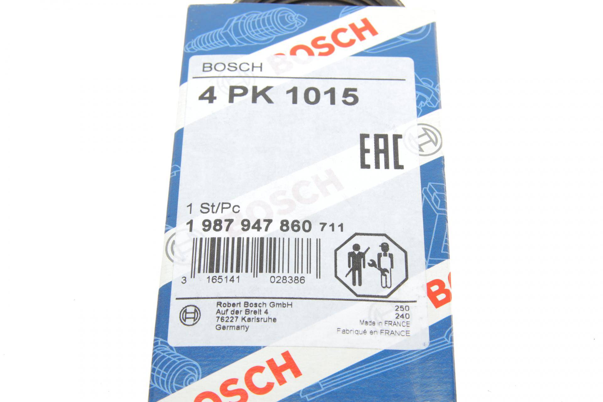 Ремінь генератора Renault Mascott 99-05/Iveco Daily 99-06/Mazda 323 89-96/MX-3 93-98 (4PK1015)