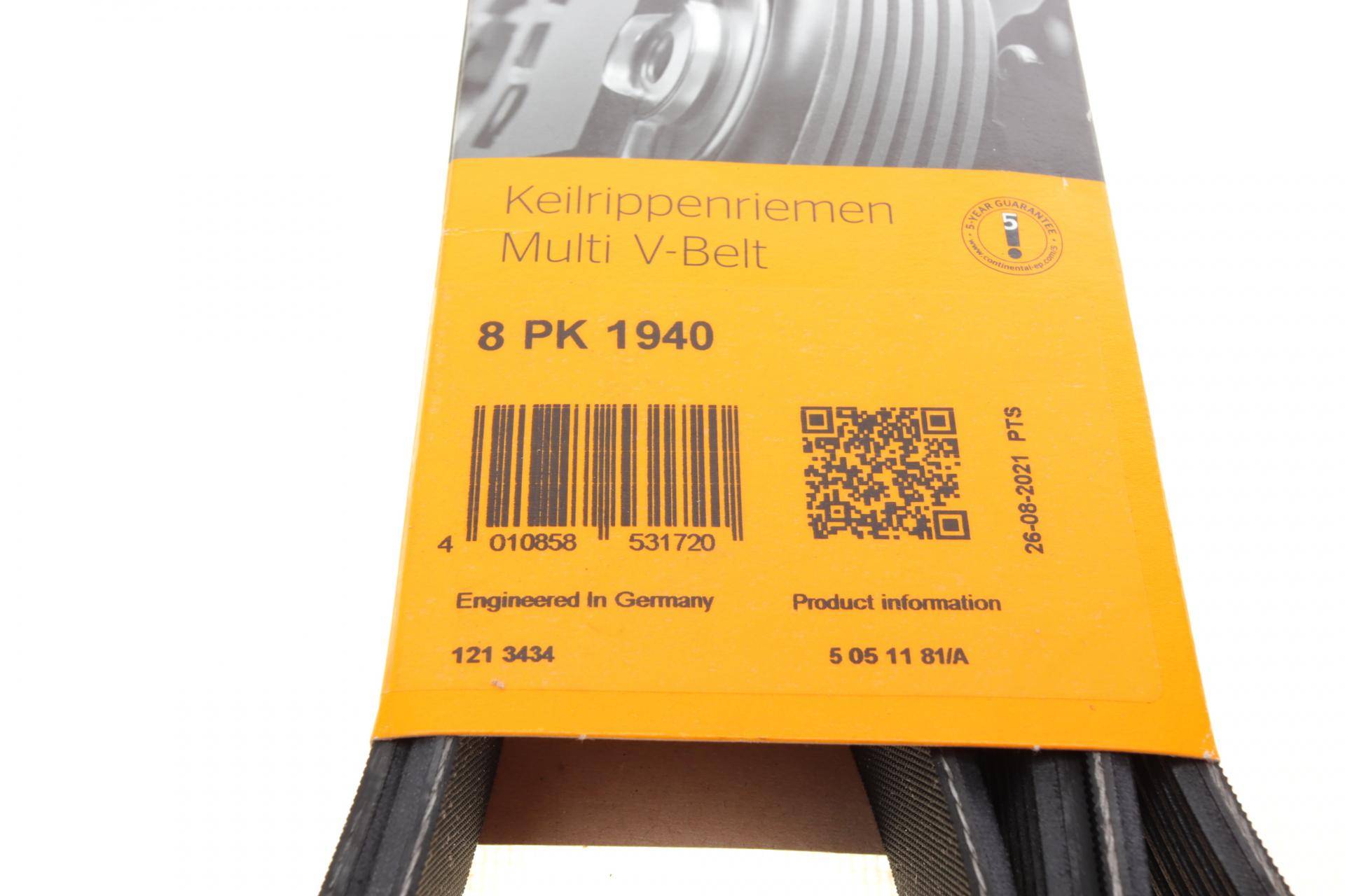 Ремінь генератора MB Vario 613-818D 96-