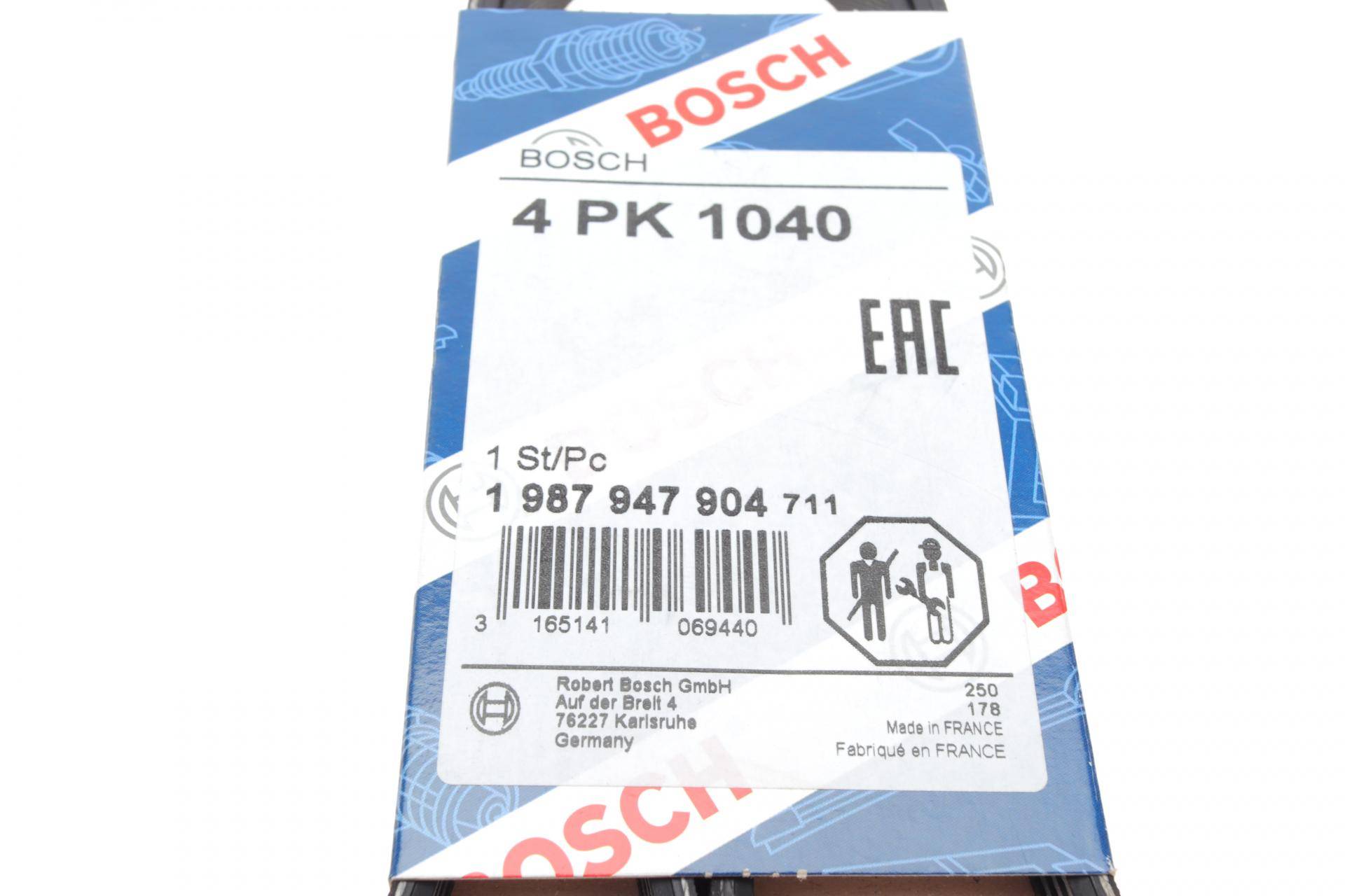 Ремінь генератора Ford Fiesta 1.8D -95/Kia Sportage 2.0 16V 04- (4PK1040)