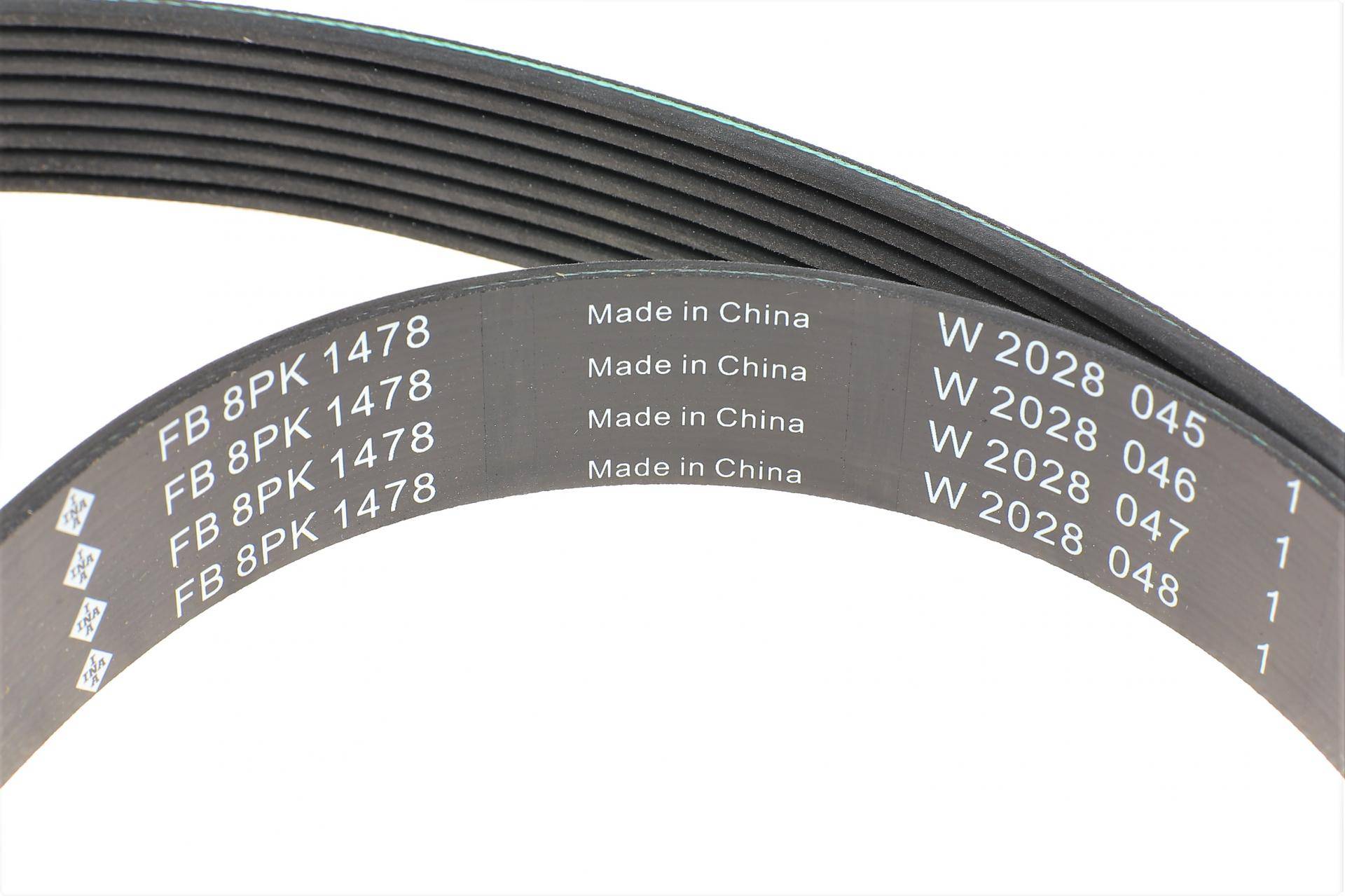 Комплект ременя генератора BMW 5 (F10)/X5 (F15/F85) 3.5i/4.0i 09-, (8PK 1478), N55B30