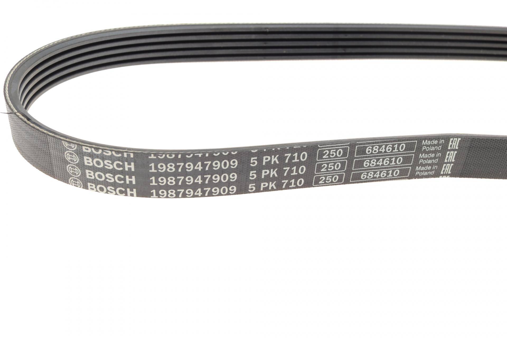 Ремінь генератора Ford Focus 2.0 04-12/Peugeot 405/605 1.8/2.0 Turbo 88-99 (5PK710)
