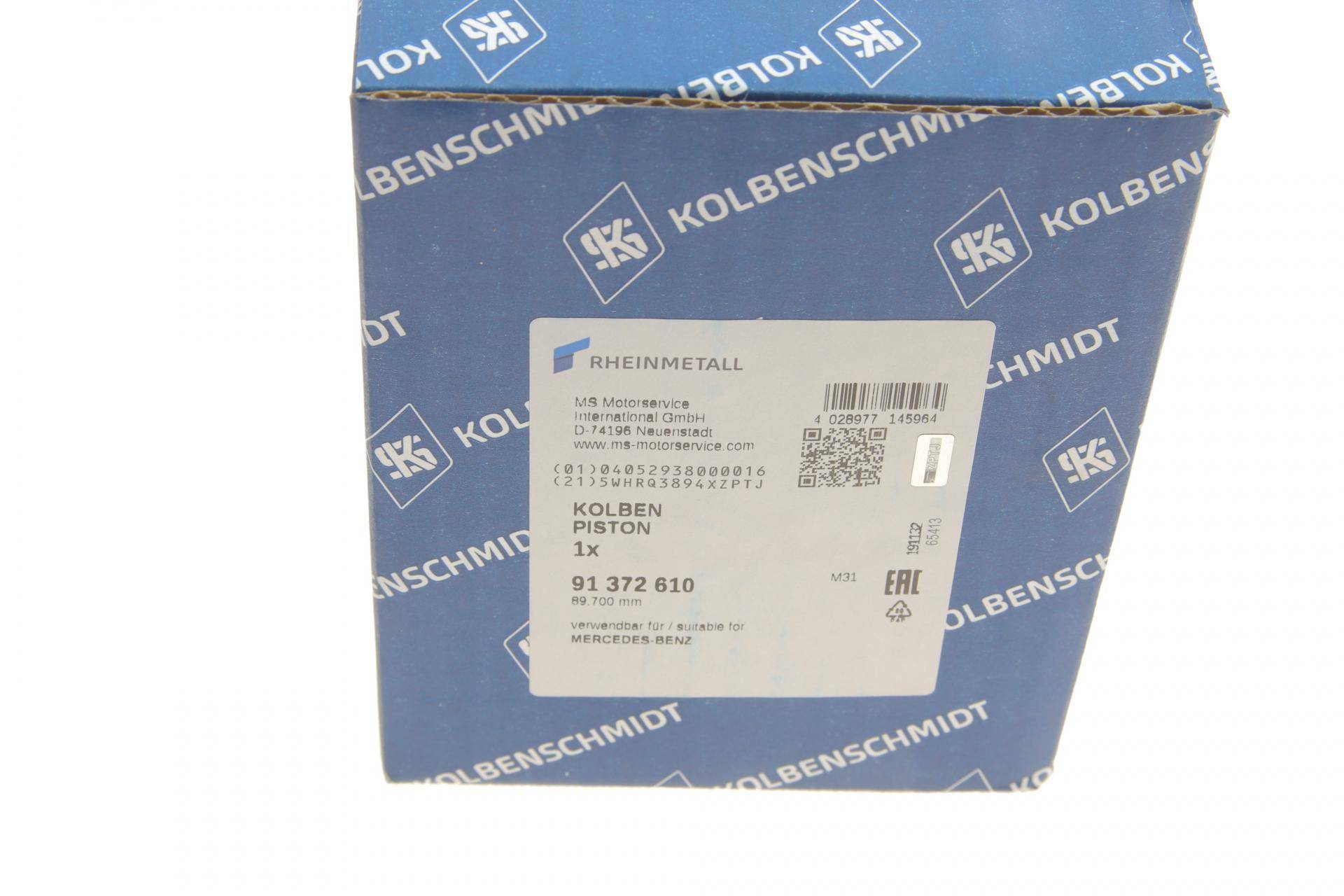 Поршень MB Sprinter (901-904)/Vito (W638)/Ssangyong Korando 2.3D 93-03 (89.70mm/+0.70) OM601/OM661