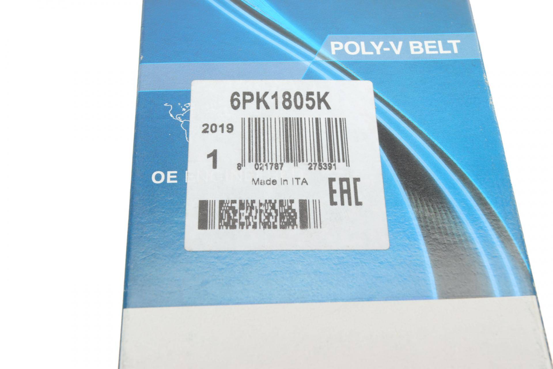 Ремінь генератора Opel Vectra 2.0/2.2 DTI (6PK1805)