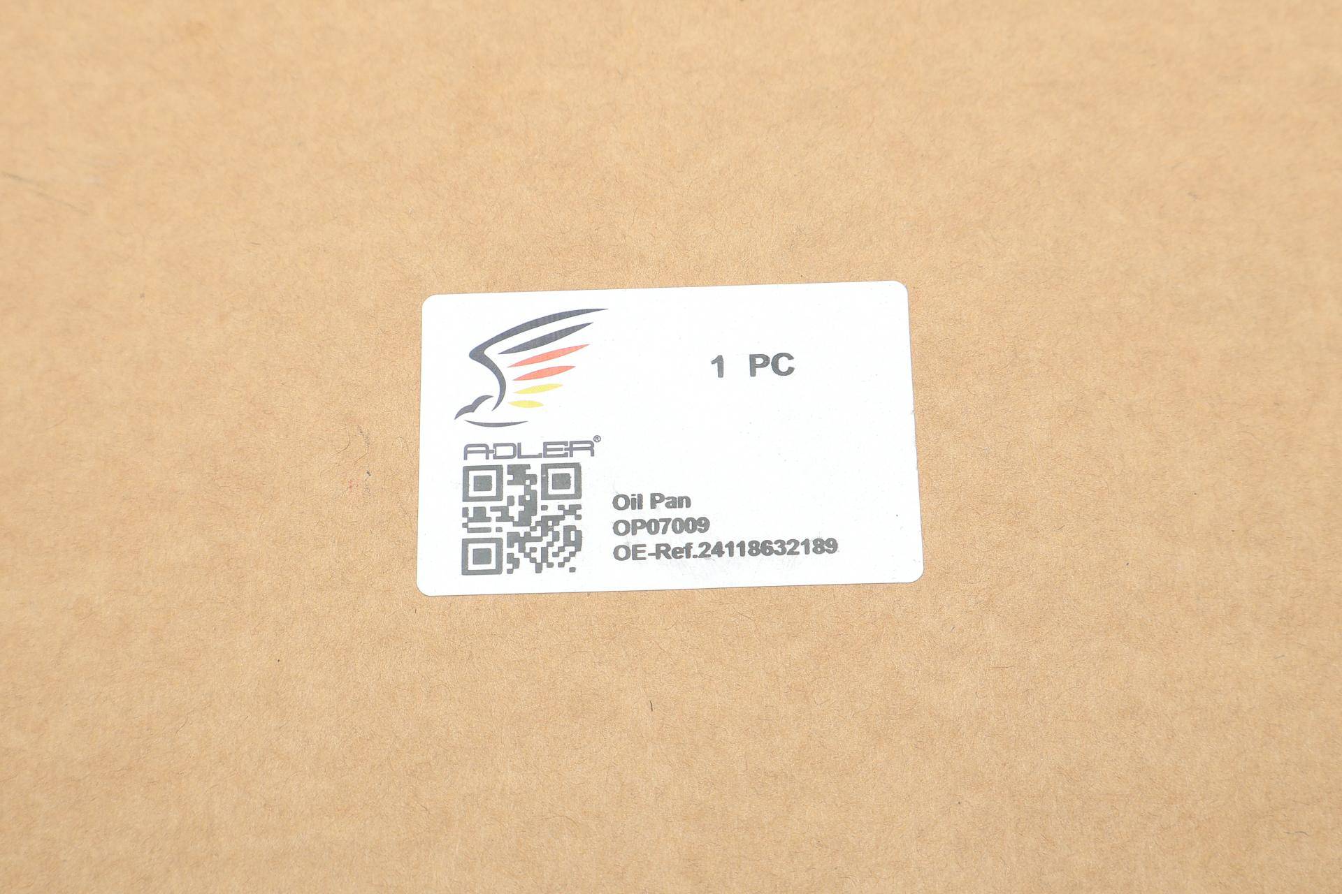 Маслоприймач (піддон) BMW 3 (F30/F80)/5 (G30/F90)/7 (G11/G12) 11- B46/B48/N47