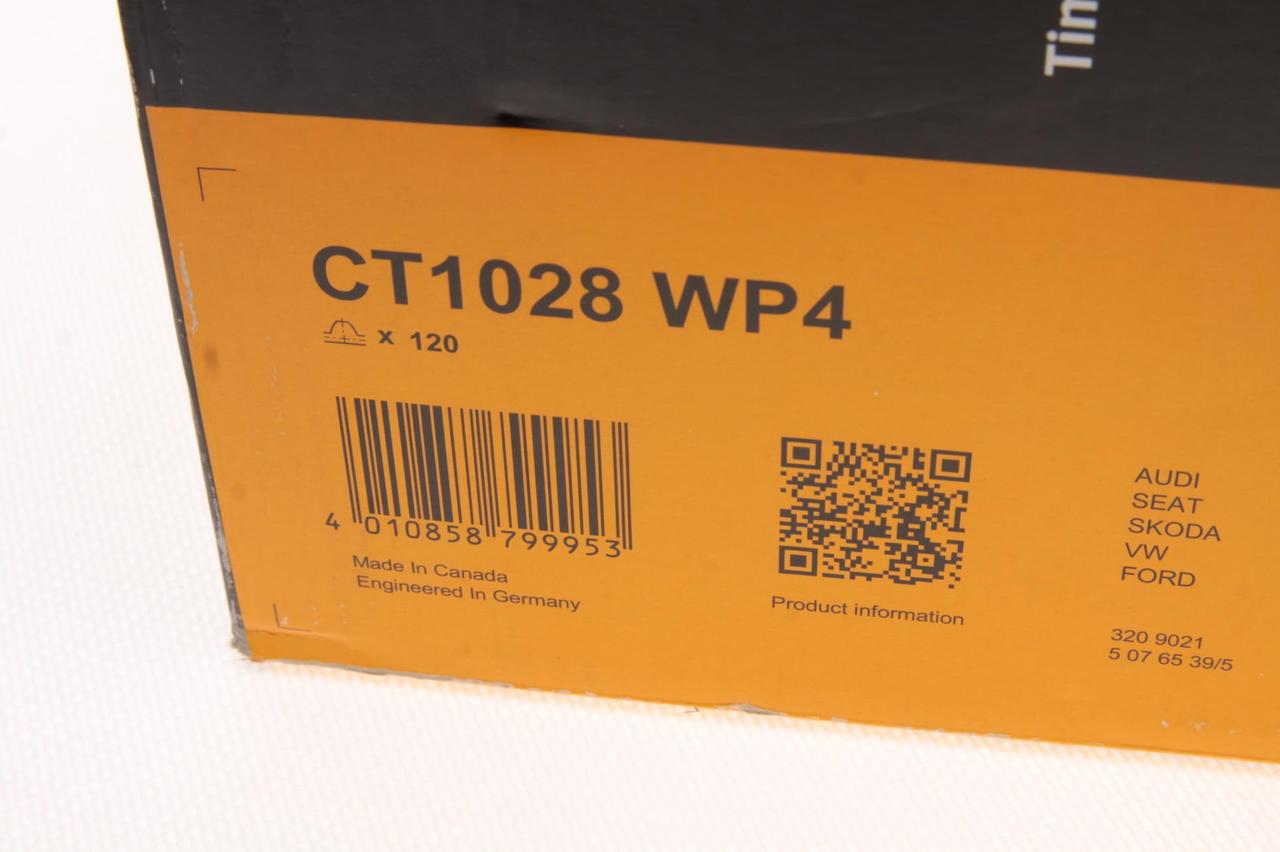 Комплект ГРМ + помпа VW Caddy 07-10/Golf 00-11/Passat 00-09/Audi A3/A4/A6 1.9/2.0TDI 00-05 (30x120z)