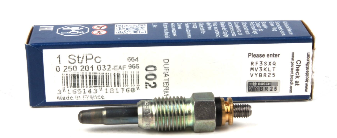 Свічка розжарювання VW/Audi 1.3-1.9-2.4D/TD (11V)