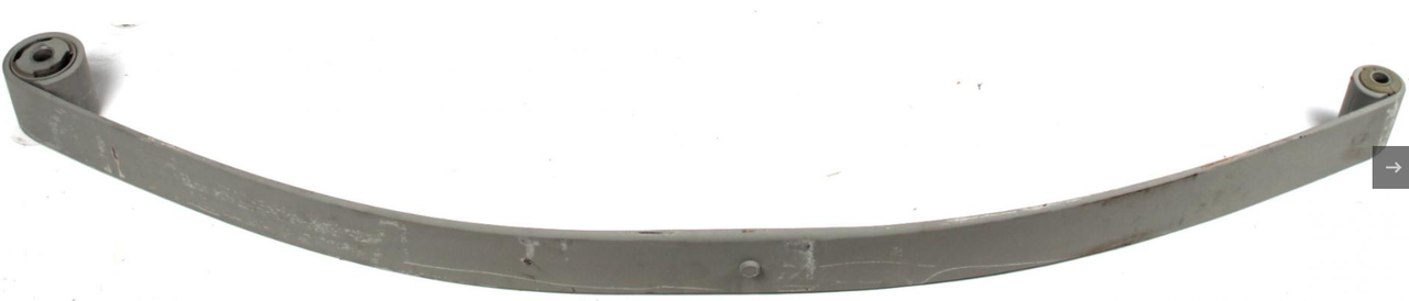 Ресора задня коренева Fiat Doblo Cargo 01- (однолистова) (70/665/595) (13mm) (изгиб 177mm)