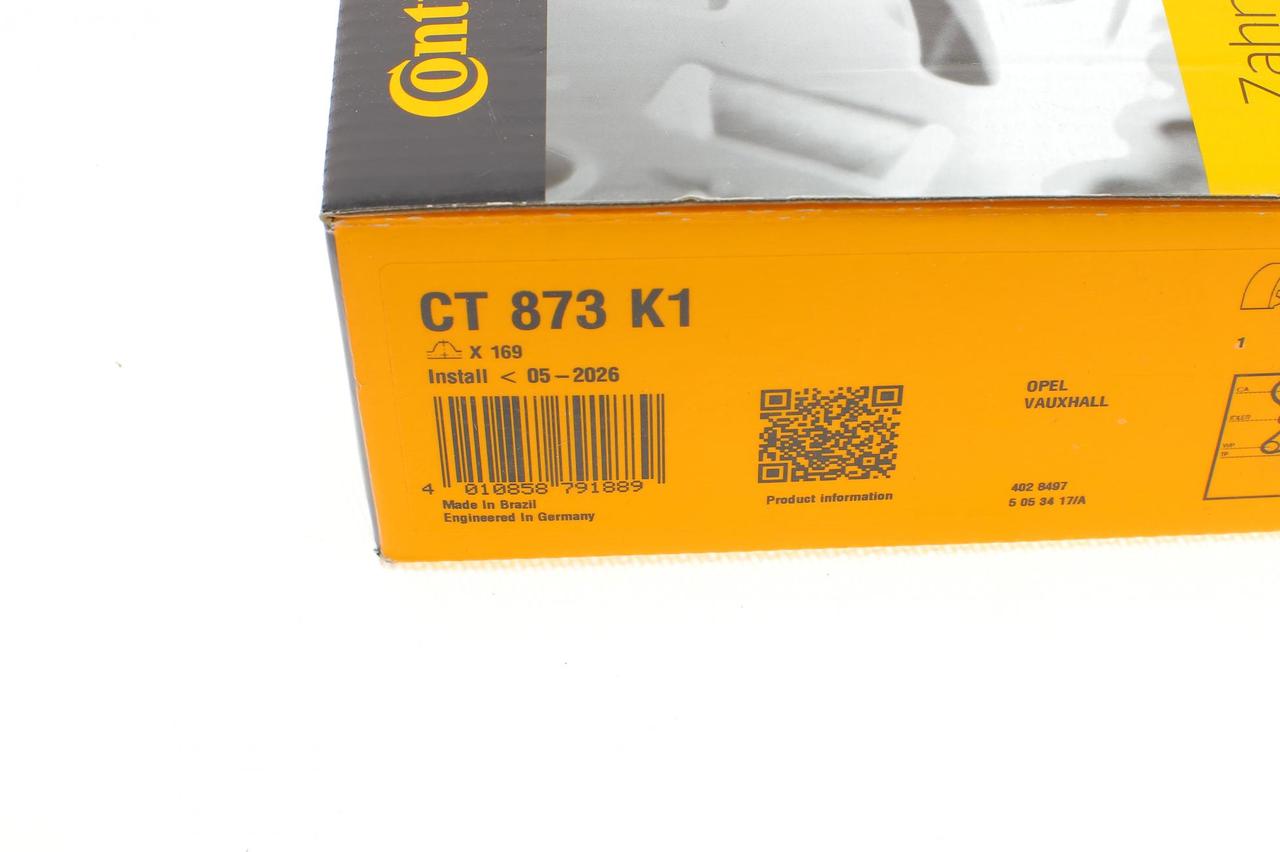 Комплект ГРМ Opel Astra F/Corsa B/Vectra B 1.4/1.6 16V 94-05 (20x169z)