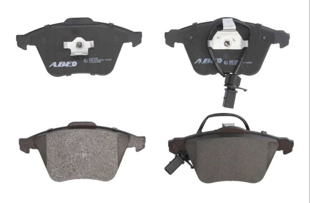 Передні дискові гальмівні колодки AUDI A4 B6, B7, A6 C5, C6, A8 E2 1997-2012 ABE