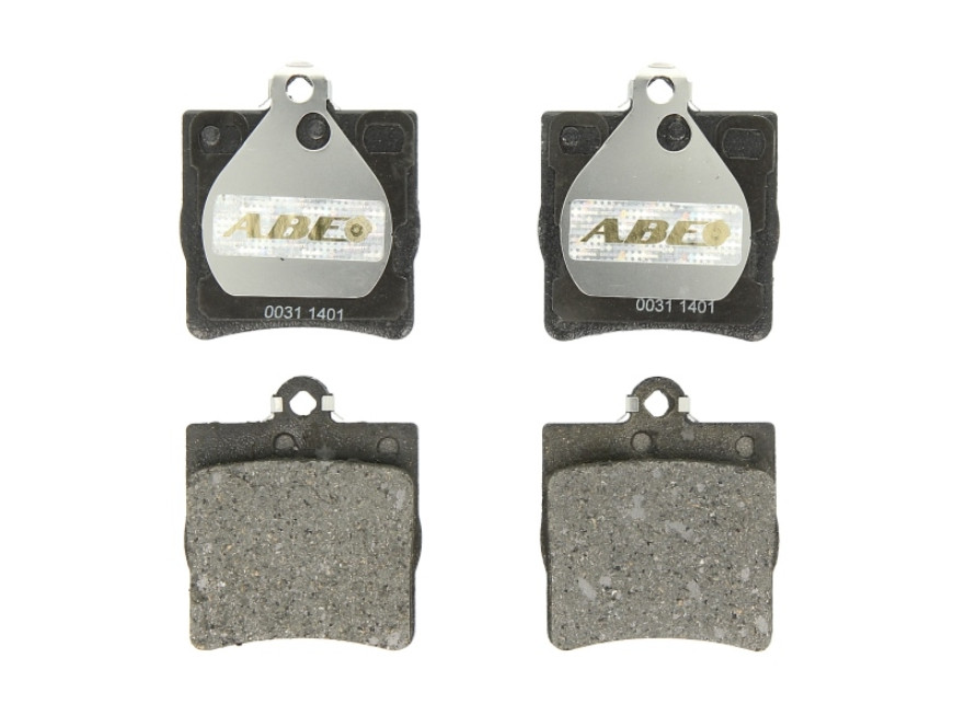 Задні дискові гальмівні колодки MERCEDES 202, 203, 208, 209, 210 1992-2011 ABE