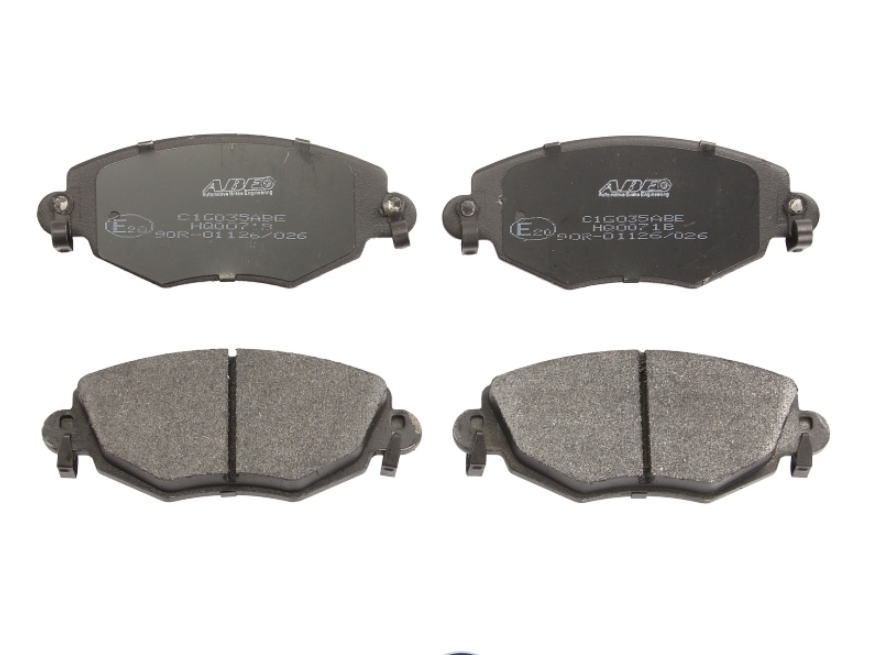 Передні дискові гальмівні колодки FORD MONDEO 3 2000-2009 ABE