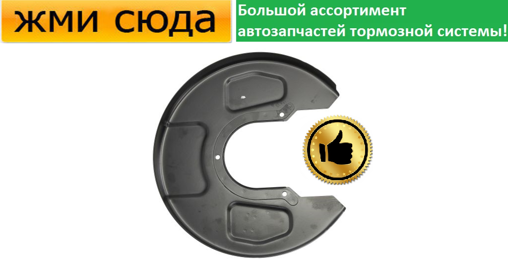 Захист гальмівного диска задній правий FORD GALAXY, VW SHARAN, SEAT ALHAMBRA - 1995-2010