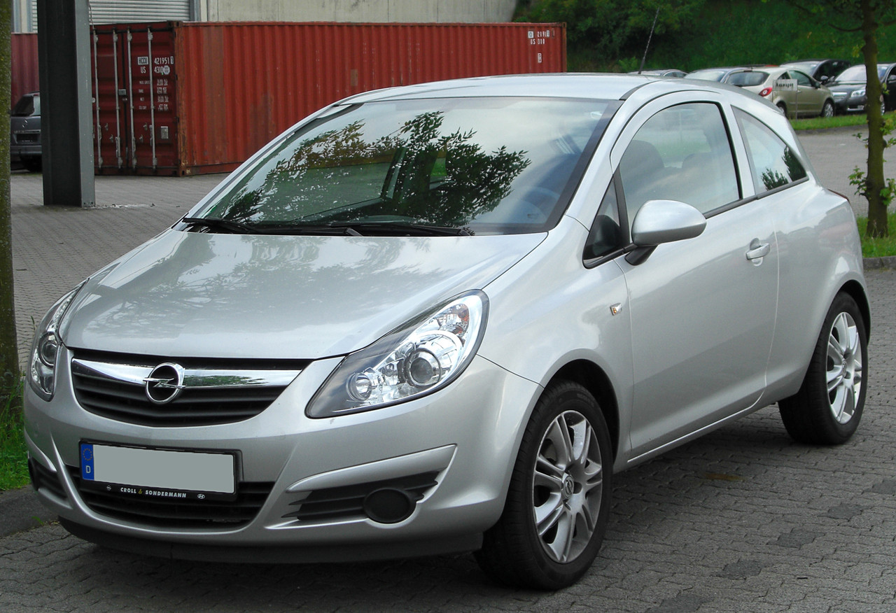 Поворотний кулак передній правий Опель Корса Д - Opel Corsa D 2006-2014
