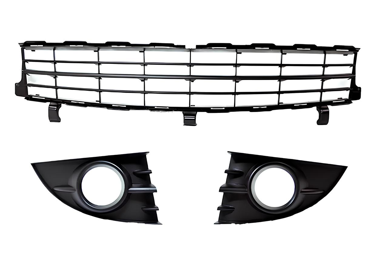 Решітка бампера  Renault Scenic  2006-2009 (комплект)