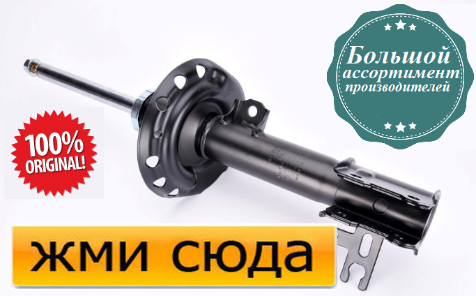 Передній амортизатор (стійка) Опель Астра Н, Зафіра Б - Opel Astra H, Zafira B - 2004-